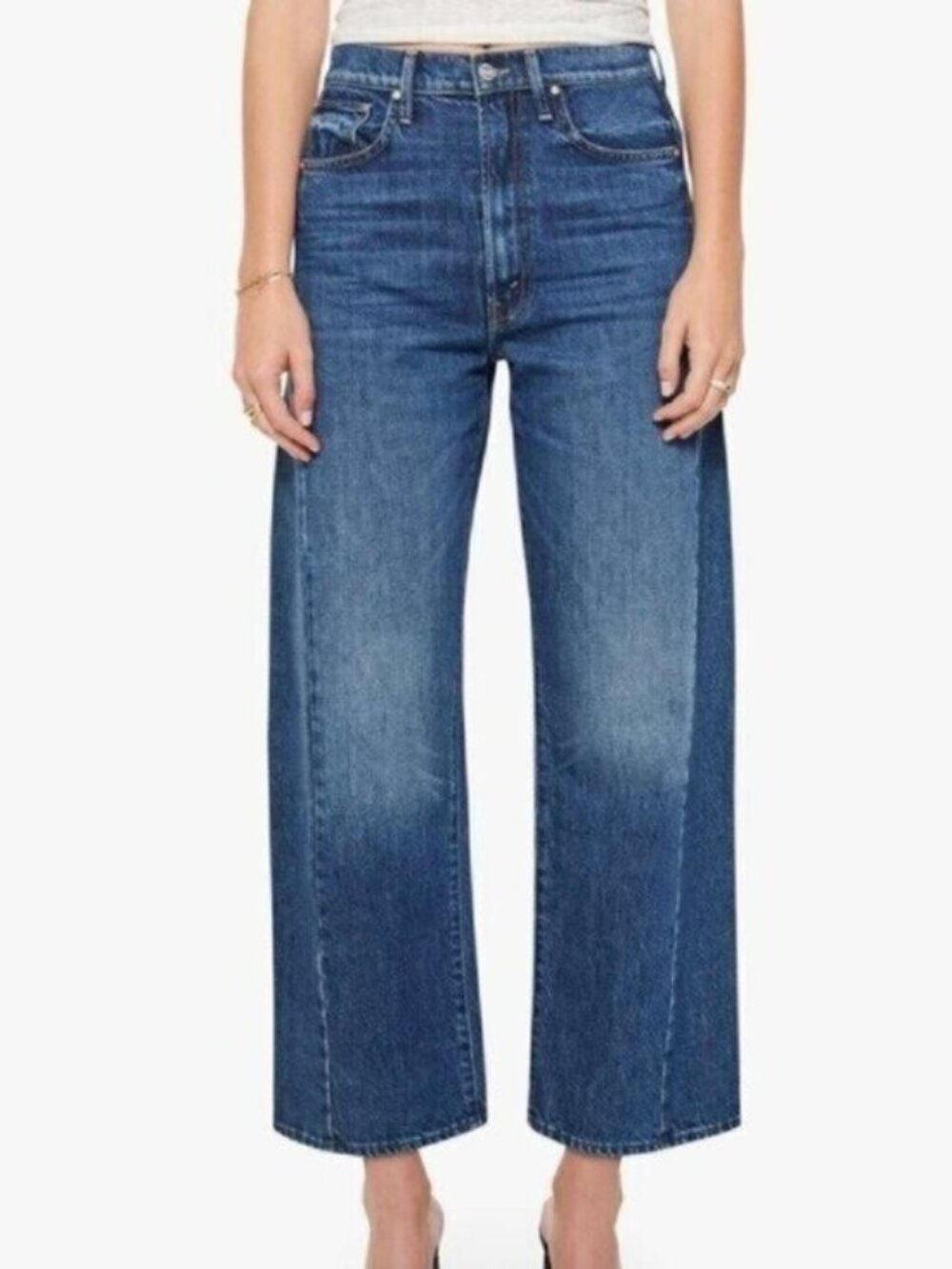 New Mother The Half-Pipe Ankle Jeans
